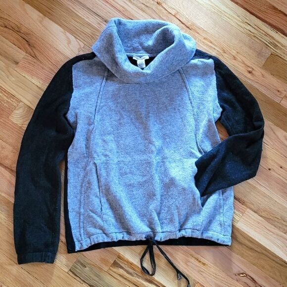 Westbound Fleece Cowl Neck Sweatshirt Front Pouch Drawstring Small - Picture 1 of 7